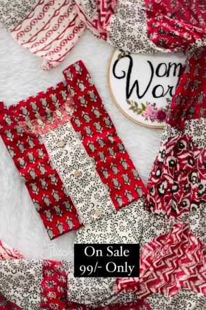 V Neck Designer Salwar With Dupatta For Women