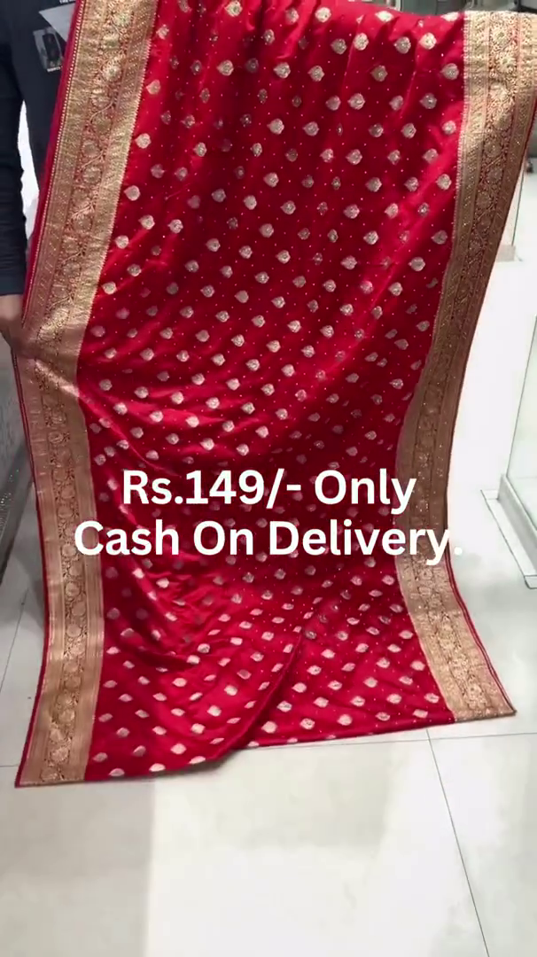 Embroidered Art Silk Saree in Maroon