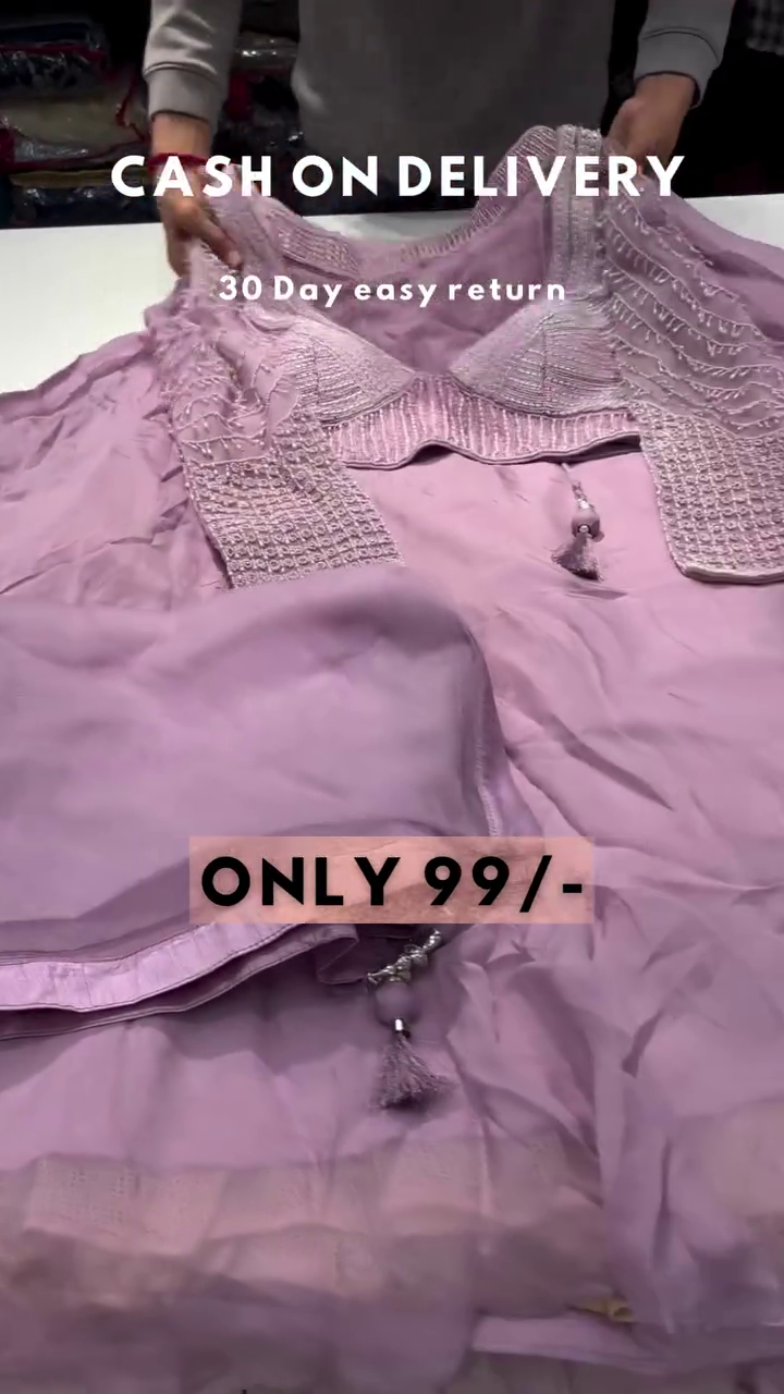 Kitty Party Catalog Fancy Designer Ready Made Dress - Image 2