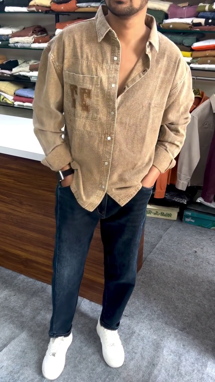 Men Safar Printed Off White Oversized Cotton Linen Shirts - Image 8