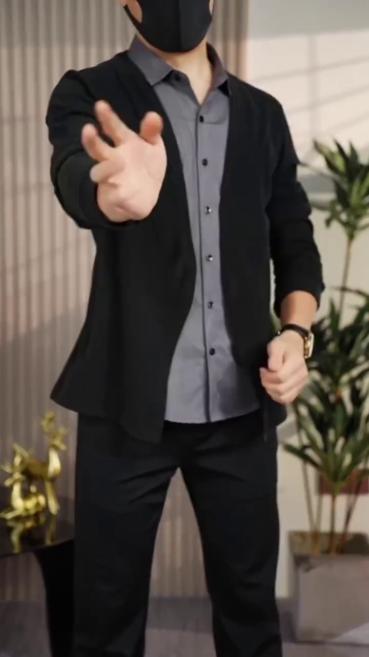 Men’s Casual Cardigan Blazer - Image 5