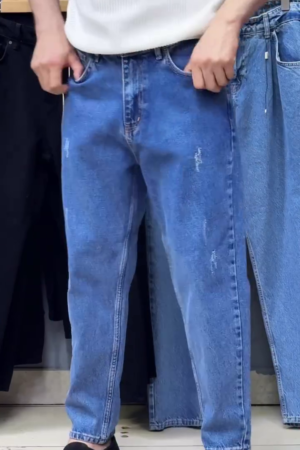 Men Straight Fit Stretchable Jeans