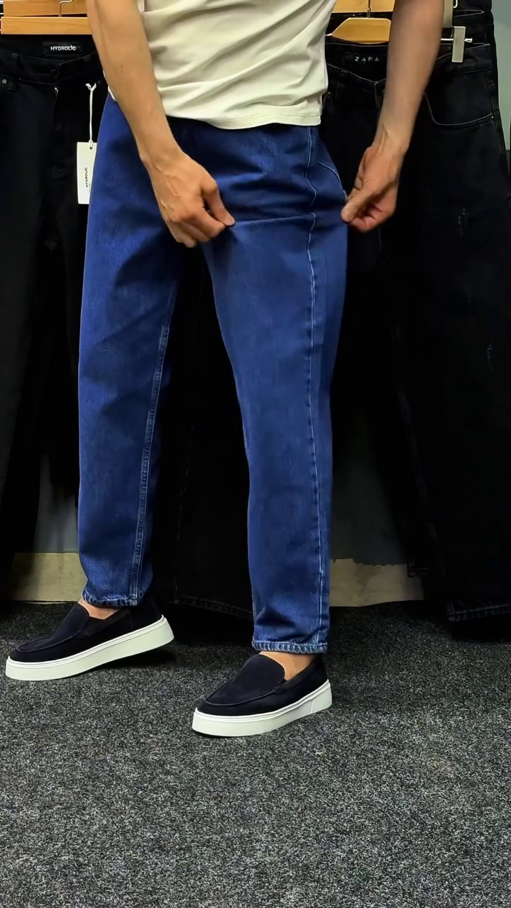 Men Classic Mid-Rise Denim Stretchable Jeans - Image 6