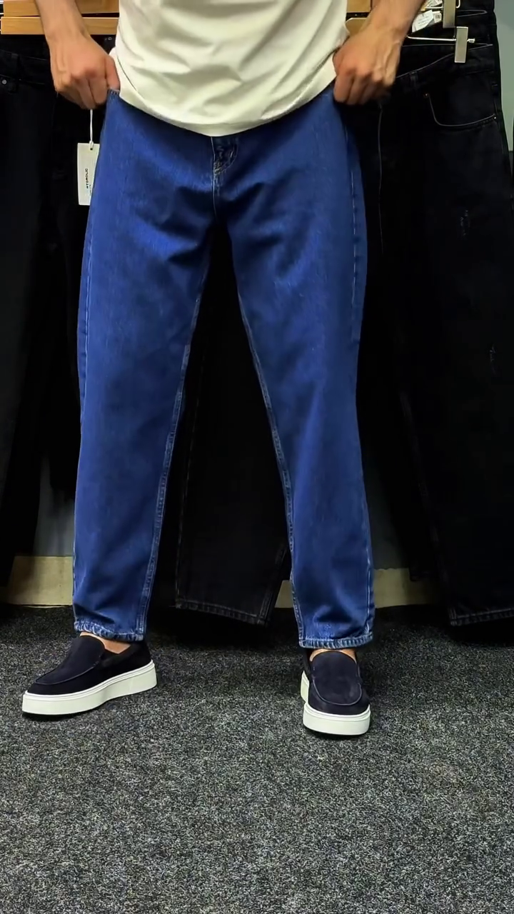 Men Classic Mid-Rise Denim Stretchable Jeans - Image 3